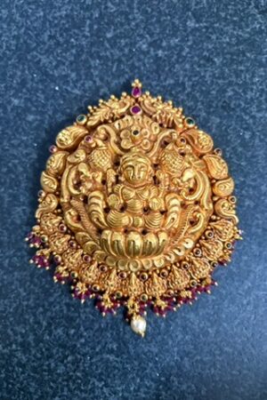 Divine Lakshmi Temple Pendant