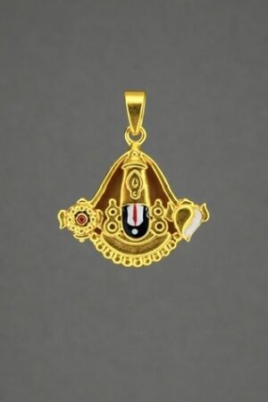 Sacred Tirupati Balaji Symbol Pendant