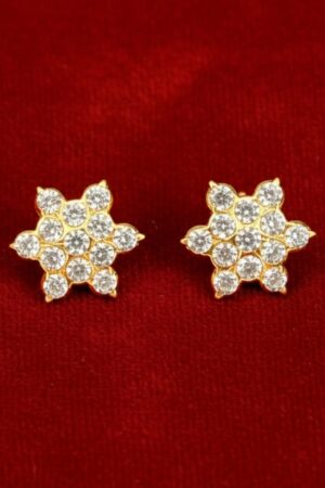 Dazzling Star Cluster Stud Earrings