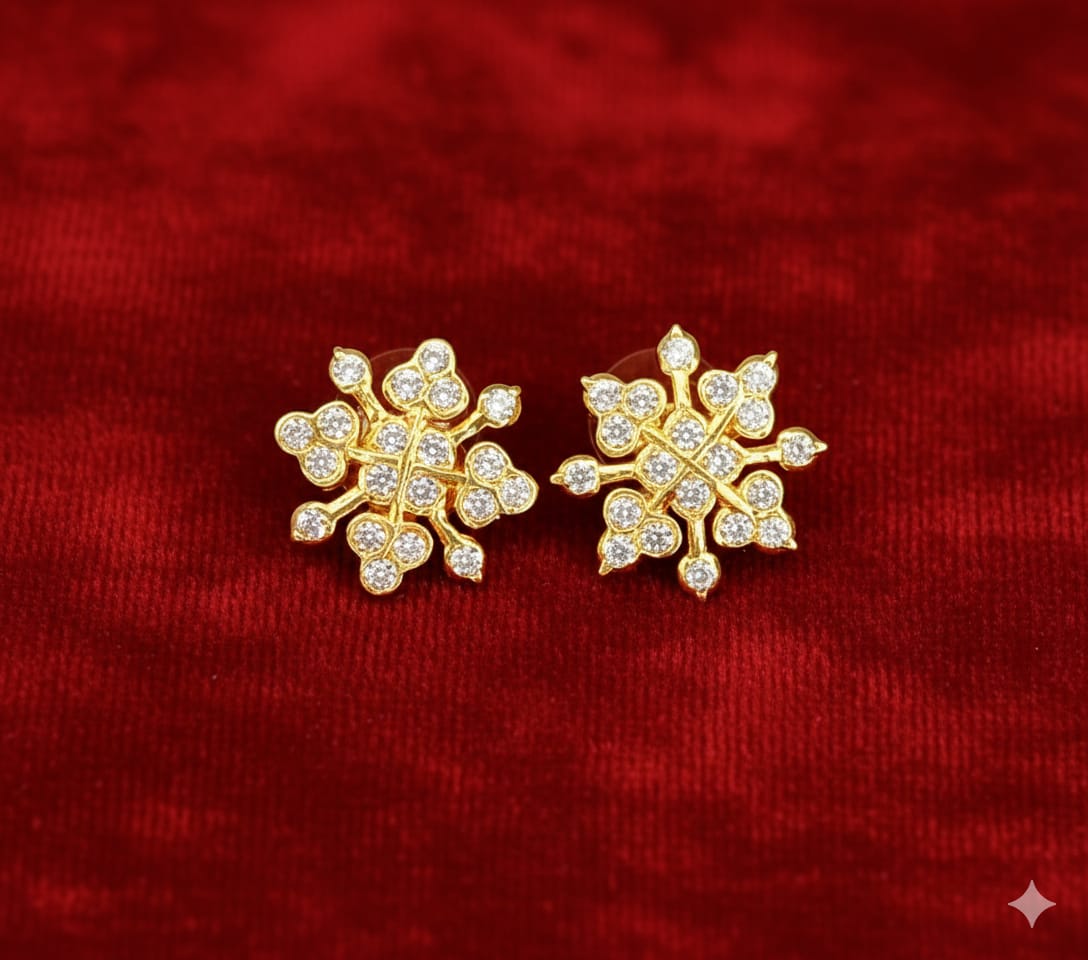 Blossom Cluster Stud Earrings