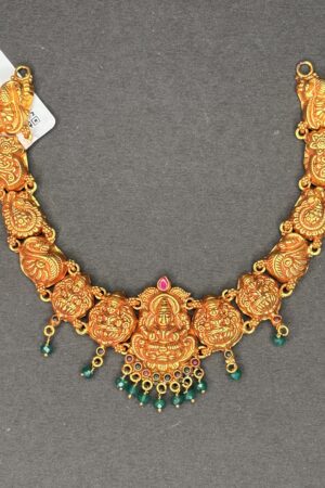 Antique Multi-Deity Temple Necklace