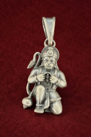 Devotional Hanuman Pendant – Bhakti Form (Big)