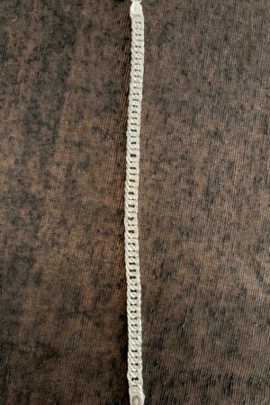 Classic Silver Curb Chain Bracelet