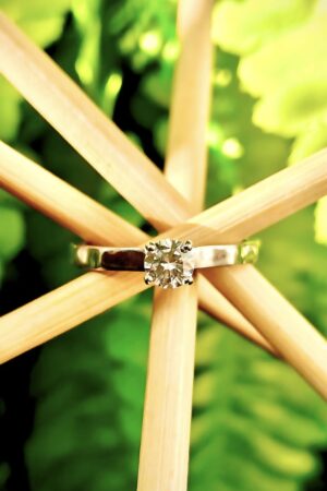 Classic Solitaire Brilliance Ring (size 15)