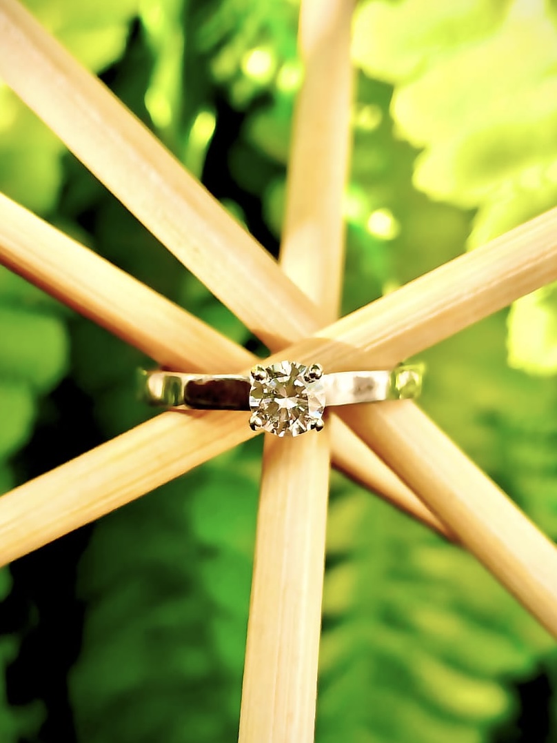 Classic Solitaire Brilliance Ring (size 15)