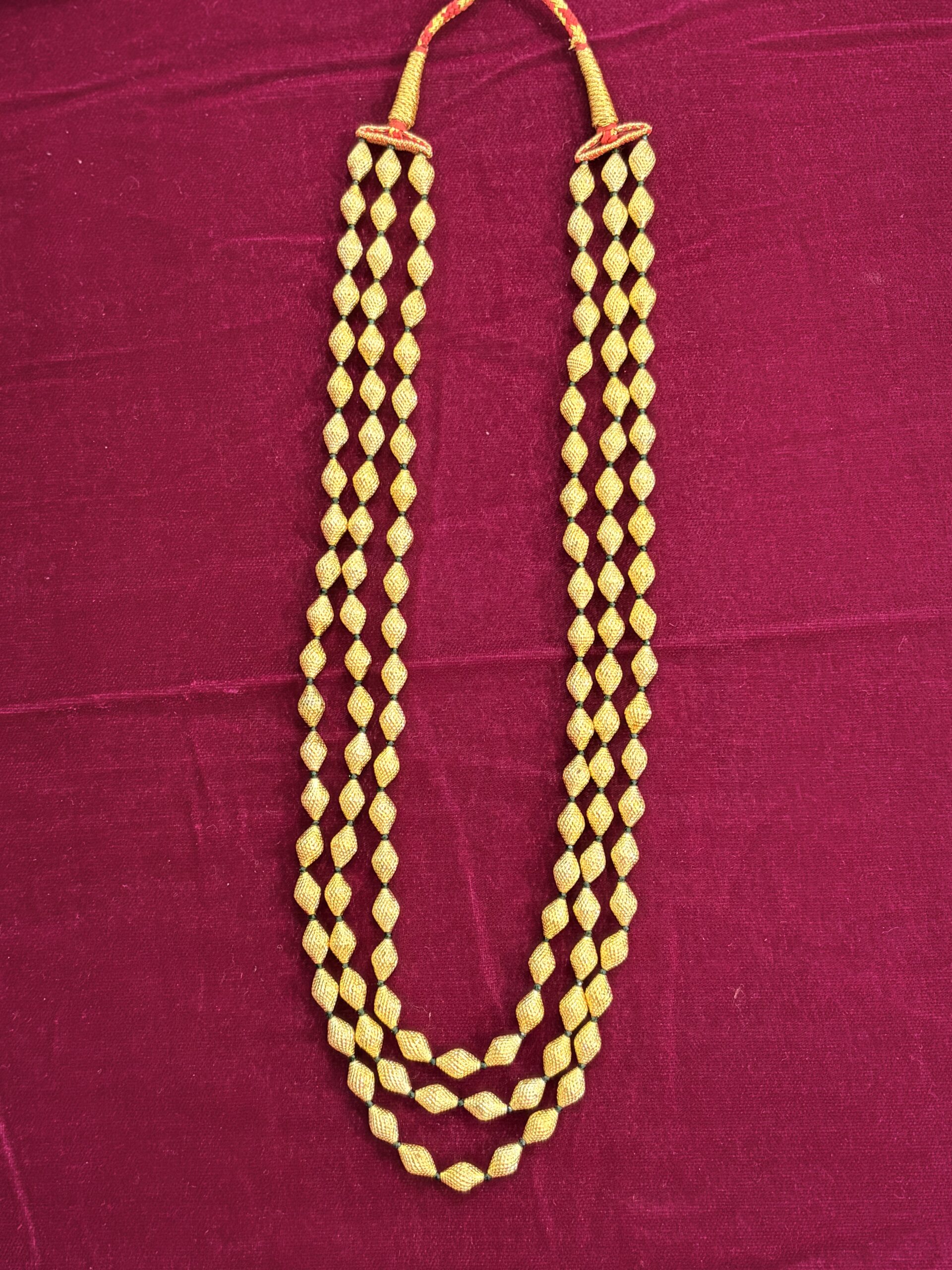 Vasanta Triple-Strand Bead Mala