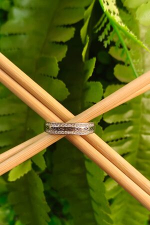 Geometric Accent Eternity Band (size 14)