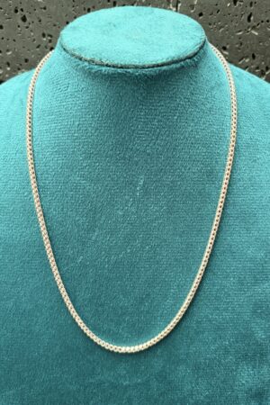 Elegant Dual-Tone Micro Cuban Link Chain