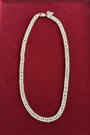 Classic Silver Cuban Link Chain