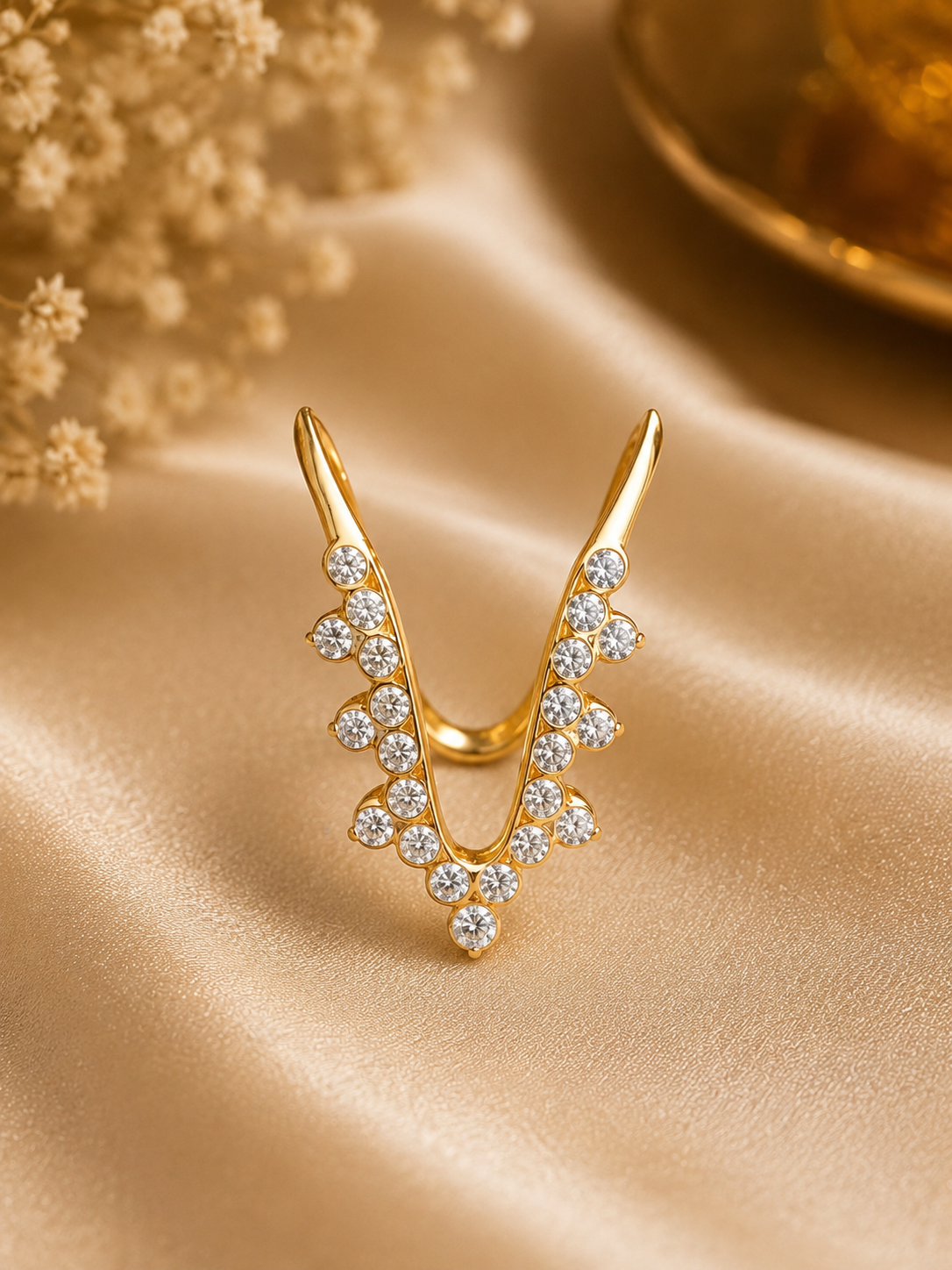 Celestial Diamond Vanki Ring