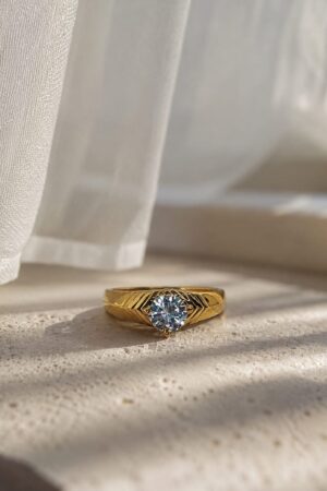 Classic Solitaire Brilliance Ring (size 9)