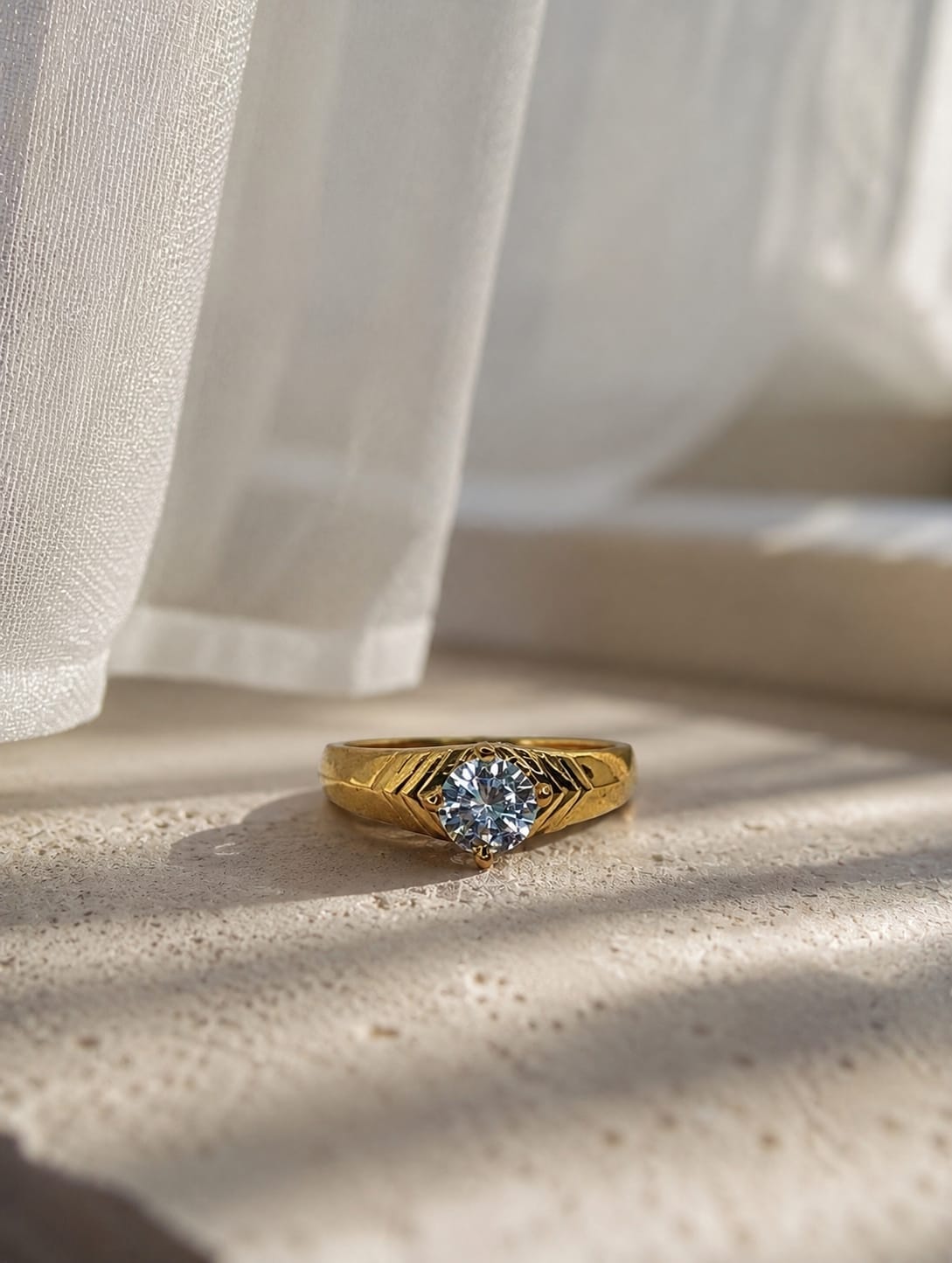 Classic Solitaire Brilliance Ring (size 9)