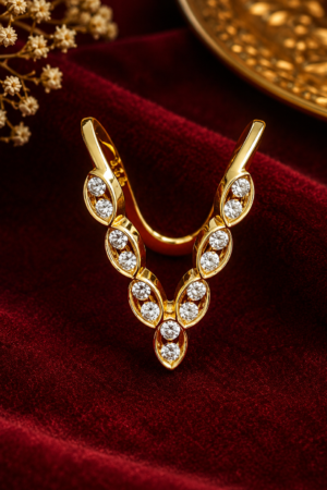 Royal Leaf Spark Vanki Ring