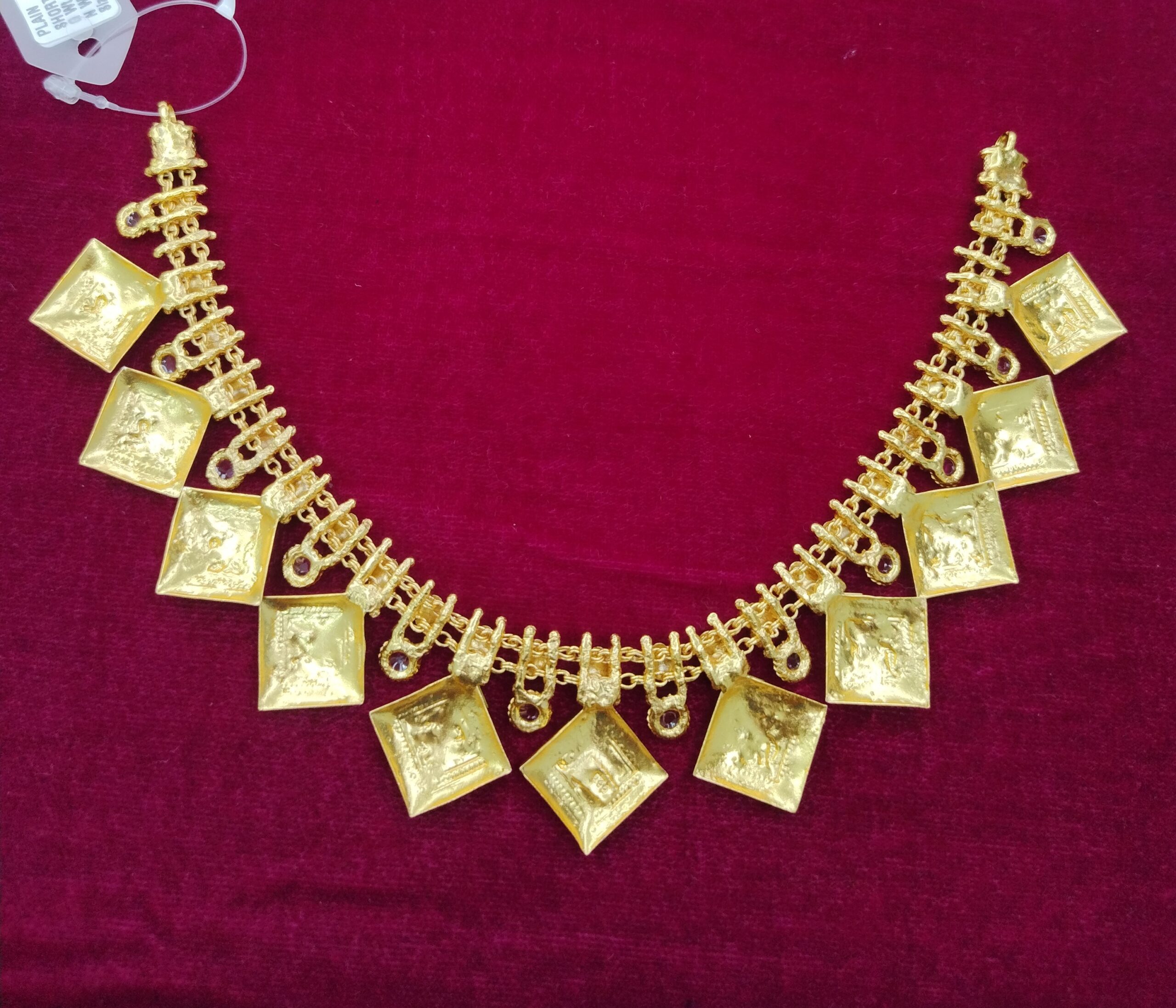 Royal Nakshi Coin Temple Necklace - Image 2