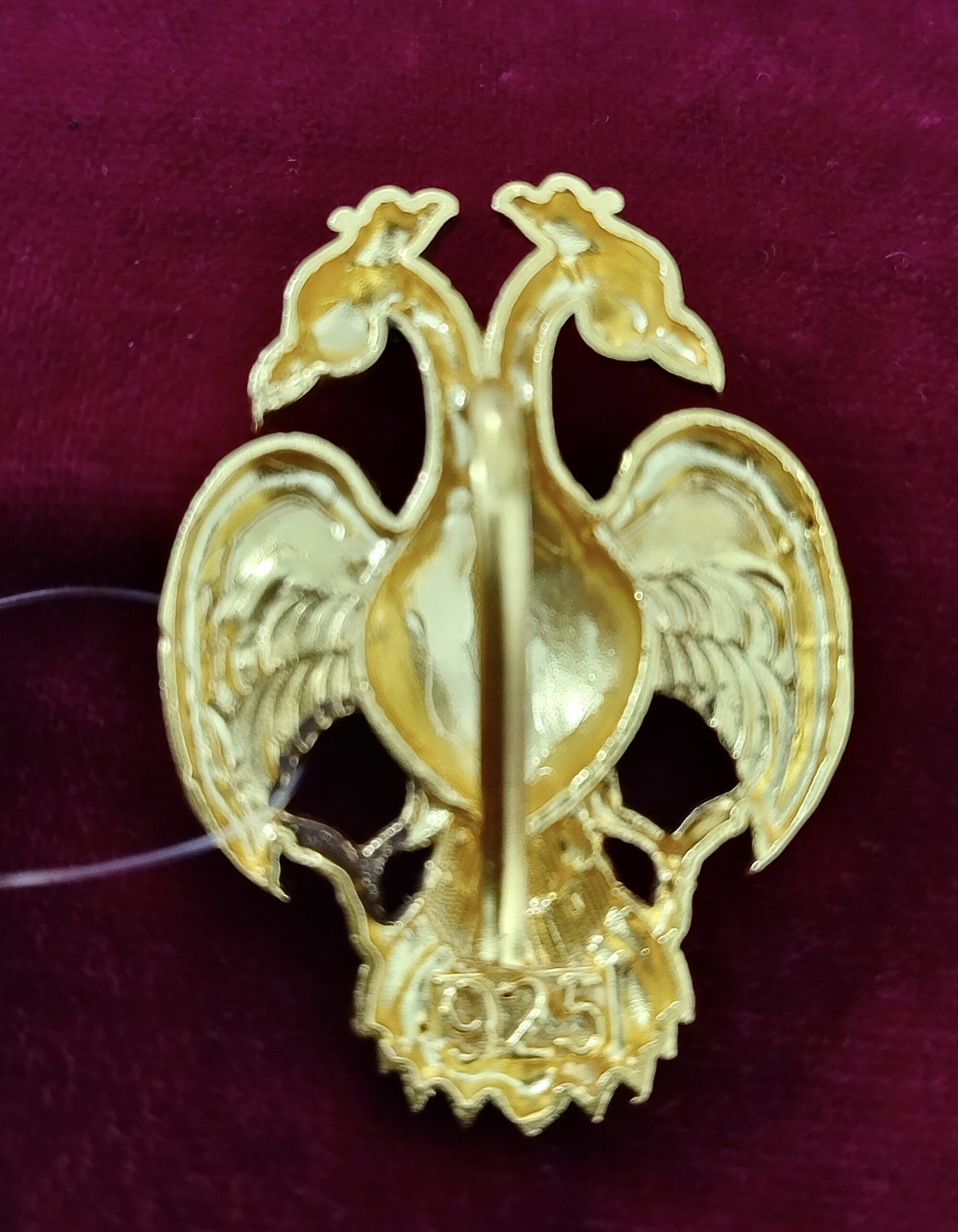 Royal Twin Peacock Heritage Pendant - Image 2