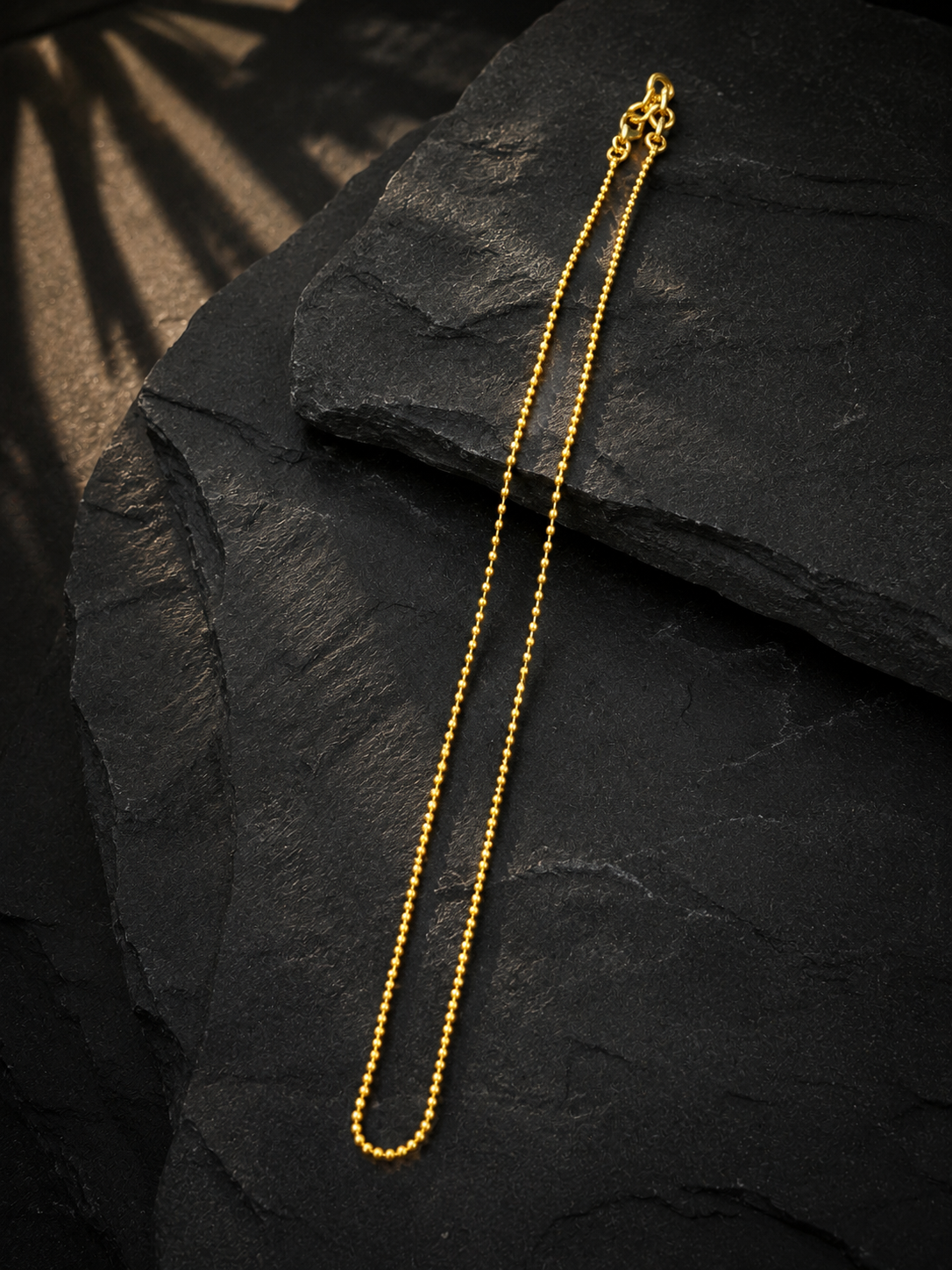 Classic Antique Gold Bead Chain
