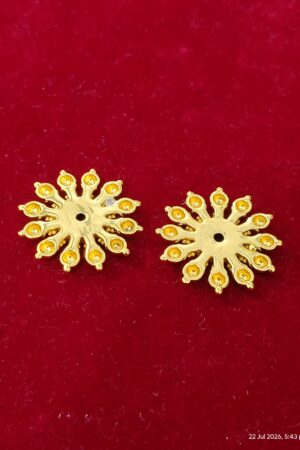 Radiant Blossom Interchangeable Stud Earrings