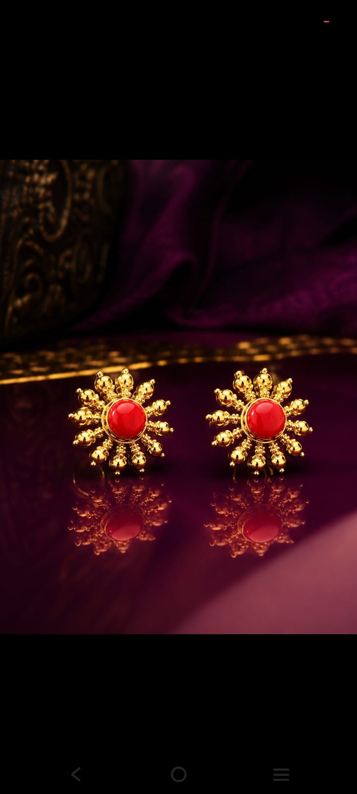 Radiant Blossom Interchangeable Stud Earrings - Image 6