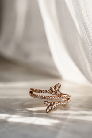 Enchanted Butterfly Wrap Ring (size 7.5 )