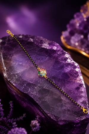 Navaratna Elegance Mangalsutra Bracelet