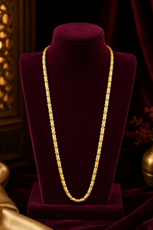 Royal Byzantine Weave Gold Chain