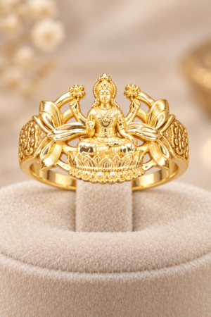 Kamala Lakshmi Divine Finger Ring