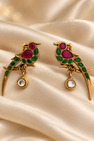 Royal Ruby-Emerald Parrot Bugadi