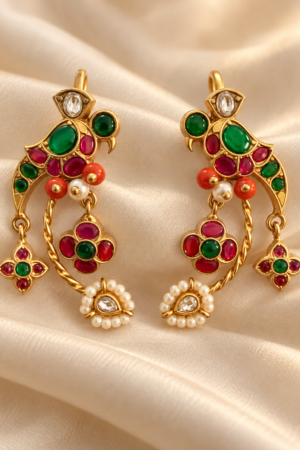 Royal Navaratna Peacock Bugadi